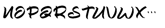 Sith Forester Font UPPERCASE