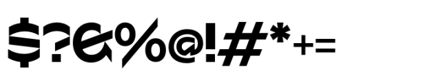 Sizek Bold Font OTHER CHARS