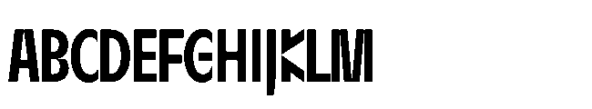 Sizek Pro Compressed Bold Font UPPERCASE
