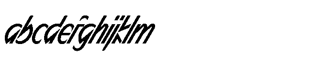 Sizek Pro Compressed Book Super Italic FONT