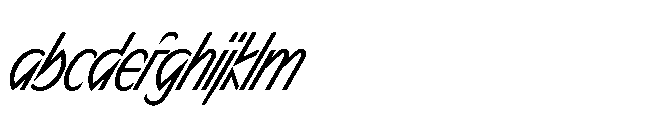 Sizek Pro Compressed Clear Super Italic FONT
