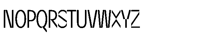 Sizek Pro Compressed Clear Font UPPERCASE