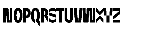 Sizek Pro Compressed Extra Bold Font UPPERCASE