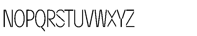 Sizek Pro Compressed Extra Light Font UPPERCASE