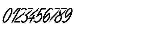 Sizek Pro Compressed Regular Super Italic Font OTHER CHARS