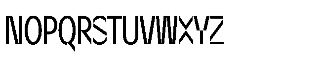 Sizek Pro Compressed Regular Font UPPERCASE