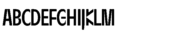 Sizek Pro Compressed Semi Bold Font UPPERCASE