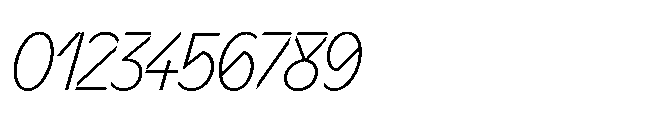 Sizek Pro Condensed Extra Light Italic Font OTHER CHARS