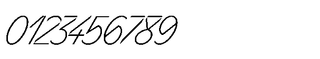 Sizek Pro Condensed Extra Light Super Italic Font OTHER CHARS