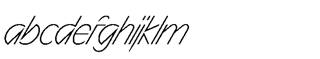 Sizek Pro Condensed Extra Light Super Italic FONT