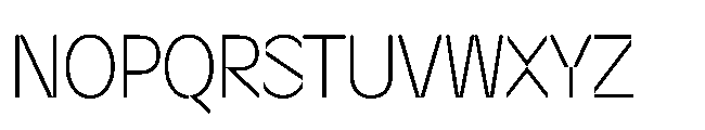 Sizek Pro Condensed Extra Light Font UPPERCASE