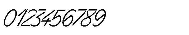 Sizek Pro Condensed Light Super Italic Font OTHER CHARS