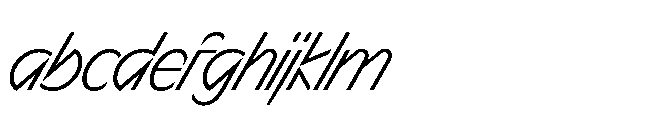 Sizek Pro Condensed Light Super Italic FONT