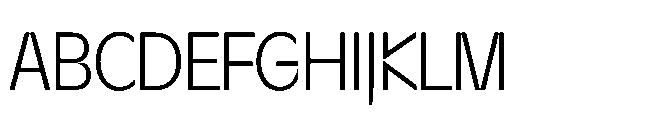 Sizek Pro Condensed Light Font UPPERCASE