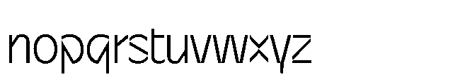 Sizek Pro Condensed Light Font LOWERCASE
