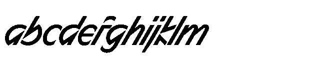Sizek Pro Condensed Medium Super Italic FONT