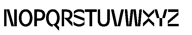 Sizek Pro Condensed Medium Font UPPERCASE