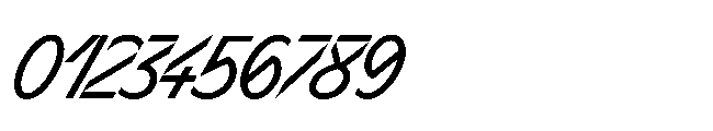 Sizek Pro Condensed Regular Super Italic Font OTHER CHARS