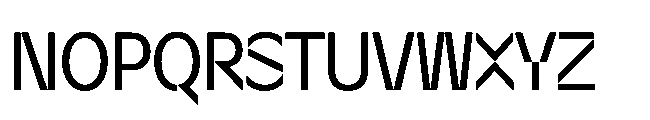 Sizek Pro Condensed Regular Font UPPERCASE