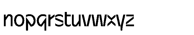 Sizek Pro Condensed Regular Font LOWERCASE