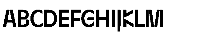Sizek Pro Condensed Semi Bold Font UPPERCASE