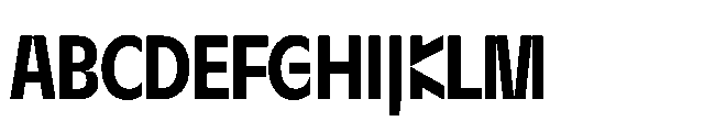 Sizek Pro Extra Condensed Bold Font UPPERCASE