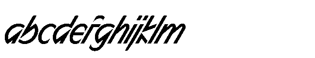 Sizek Pro Extra Condensed Book Super Italic FONT