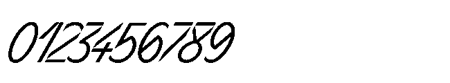 Sizek Pro Extra Condensed Clear Super Italic Font OTHER CHARS