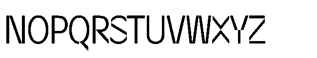 Sizek Pro Extra Condensed Clear Font UPPERCASE
