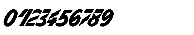 Sizek Pro Extra Condensed Extra Bold Super Italic Font OTHER CHARS