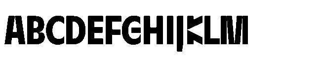 Sizek Pro Extra Condensed Extra Bold Font UPPERCASE