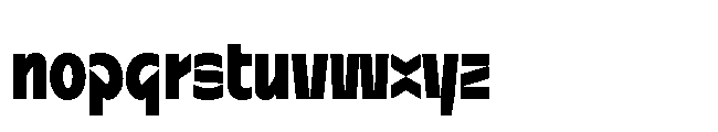 Sizek Pro Extra Condensed Extra Bold Font LOWERCASE