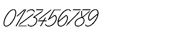Sizek Pro Extra Condensed Extra Light Super Italic Font OTHER CHARS