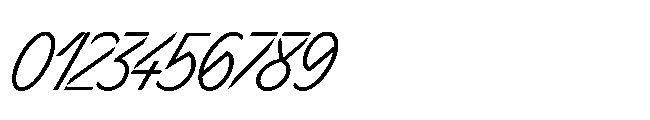 Sizek Pro Extra Condensed Light Super Italic Font OTHER CHARS