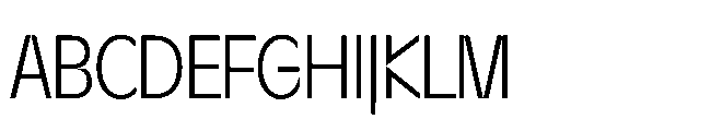Sizek Pro Extra Condensed Light Font UPPERCASE