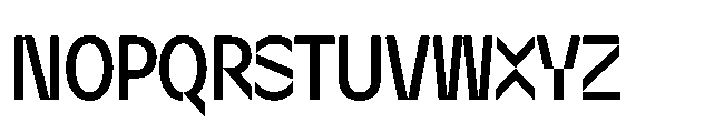 Sizek Pro Extra Condensed Medium Font UPPERCASE
