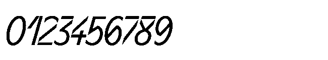 Sizek Pro Extra Condensed Regular Italic Font OTHER CHARS