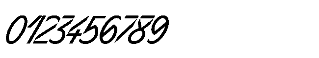 Sizek Pro Extra Condensed Regular Super Italic Font OTHER CHARS