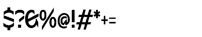 Sizek Pro Extra Condensed Semi Bold Font OTHER CHARS