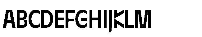 Sizek Pro Extra Condensed Semi Bold Font UPPERCASE