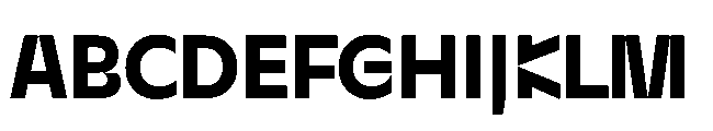 Sizek Pro Narrow Bold Font UPPERCASE