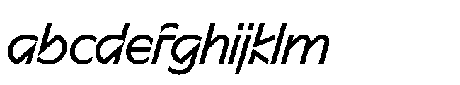Sizek Pro Narrow Book Italic FONT