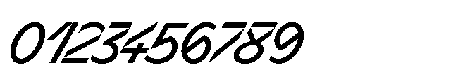 Sizek Pro Narrow Book Super Italic Font OTHER CHARS