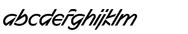 Sizek Pro Narrow Book Super Italic FONT