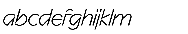 Sizek Pro Narrow Light Italic FONT