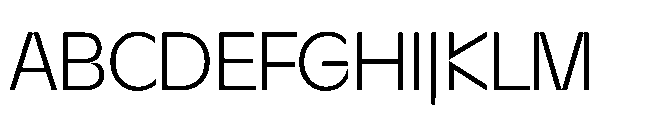Sizek Pro Narrow Light Font UPPERCASE
