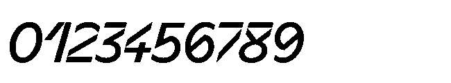 Sizek Pro Narrow Medium Italic Font OTHER CHARS
