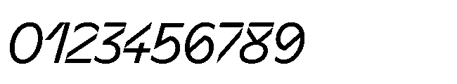 Sizek Pro Narrow Regular Italic Font OTHER CHARS