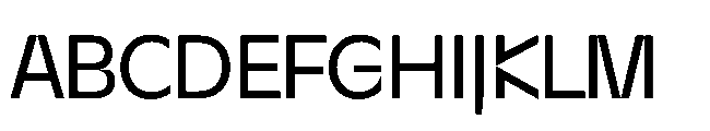 Sizek Pro Narrow Regular Font UPPERCASE