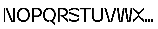 Sizek Pro Narrow Regular Font UPPERCASE